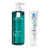 Купить Набор LA ROCHE-POSAY EFFACLAR очищающий микроотшелушивающий гель 400мл + DUO+M корректирующий крем-гельтройной цена