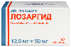 Лозаргид 12,5 мг+50 мг 90 шт. таблетки, покрытые пленочной оболочкой