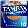 Купить Tampax тампоны compak pearl super plus с аппликатором 16 шт. цена