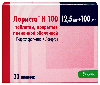 Лориста н 100 12,5 мг + 100 мг 30 шт. таблетки, покрытые пленочной оболочкой