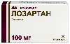 Лозартан 100 мг 30 шт. таблетки, покрытые пленочной оболочкой