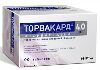 Купить Торвакард 40 мг 90 шт. таблетки, покрытые пленочной оболочкой цена