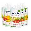 Купить Набор KABRITA пюре фруктовое с козьими сливками: Банан, Лесные ягоды, Манго, Фруктовый смузи, Яблоко-морковь цена
