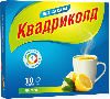Купить КВАДРИКОЛД 0,325+0,01+0,02+0,05 N10 ПАКЕТ ПОР Д/Р-РА Д/ПРИЕМА ВНУТРЬ С АРОМАТОМ ЛИМОНА цена