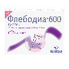 Купить Флебодиа 600 600 мг 15 шт. таблетки, покрытые пленочной оболочкой цена