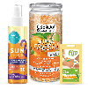 Купить Набор «К лету готова! со скидкой 20%»: СПРЕЙ СОЛНЦЕЗАЩИТНЫЙ SPF30 + СОЛЬ ДЛЯ ВАННЫ АНТИЦЕЛЛЮЛИТНАЯ + КРЕМ-ДЕПИЛЯТОР цена