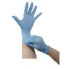 Купить Перчатки смотровые нитриловые нестерильные неопудренные m 50 шт. пар/голубой/жонхон пулин/ цена