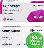 Купить НАБОР АКРИВАРИО 0,05(0,0257+0,0243) N30 ТАБЛ П/ПЛЕН/ОБОЛОЧ/БЛИСТЕР + ГИПОСАРТ 0,016 N30 ТАБЛ закажи со скидкой 15% цена