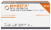 Купить Инвега 6 мг 28 шт. таблетки с пролонгированным высвобождением, покрытые оболочкой цена