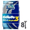 Купить Gillette blue 3 simple бритвы безопасные одноразовые 8 шт. цена