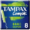 Купить Tampax тампоны compak super с аппликатором 8 шт. цена