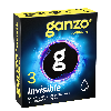 Купить Презервативы ganzo invisible гладкие супертонкие 3 шт. цена