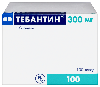 Купить Тебантин 300 мг 100 шт. капсулы цена