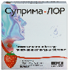 Суприма-лор 0,6 мг + 1,2 мг 16 шт. таблетки для рассасывания со вкусом и ароматом клубники