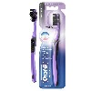Купить Oral-b зубная щетка pro-3d white с древесным углем/средняя цена
