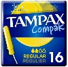 Купить Tampax тампоны compak regular с аппликатором 16 шт. цена