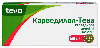 Купить Карведилол-тева 6,25 мг 30 шт. таблетки цена