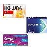 Купить Набор из 1 уп ЗОДАК 10 МГ N30 ТАБЛ П/ПЛЕН/ОБОЛОЧ + 1 уп БАРАЛГИН М 500 МГ N20 ТАБЛ + 1 уп НО-ШПА 40 МГ N48 ТАБЛ цена