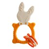 Купить Roxy-kids универсальный прорезыватель bunny teether 3+/горчичный цена