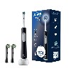 Купить Oral-b зубная щетка pro series 1/тип 3791/с насадкой cross action cleanmaximiser 2 шт./электр/черная цена