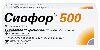 Купить Сиофор 500 60 шт. таблетки, покрытые пленочной оболочкой цена