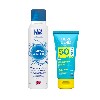 Купить Набор ЛИБРИДЕРМ: солнцезащитный крем для лица и декольте SPF50 + вода термальная цена