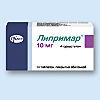 Купить Липримар 10 мг 100 шт. таблетки, покрытые пленочной оболочкой цена