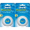 Купить Oral-b зубная нить essential floss вощеная мятный вкус 50 м 2 шт. цена