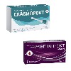Купить Набор для профилактики и лечения геморроя микроклизма Слабипрокт 4 шт. + Венапрокт алиум N10 супп рект со скидкой  цена
