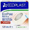 Купить Ecoplast пластырь медицинский фиксирующий нетканый ecopore 1,25x5 цена