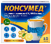 Купить Консумед 325 мг + 10 мг + 20 мг + 50 мг 10 шт. пакет порошок для приготовления раствора для приема внутрь с ароматом меда и лимона цена