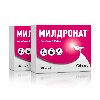 Купить Набор МИЛДРОНАТ (мельдоний) 0,25 N40 КАПС 2 упаковки со скидкой до 15% цена