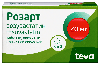 Розарт 20 мг 30 шт. таблетки, покрытые пленочной оболочкой