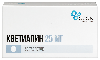 Купить Кветиапин 25 мг 60 шт. таблетки, покрытые пленочной оболочкой цена