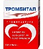 Купить Тромбитал 75 мг + 15,2 мг 180 шт. таблетки, покрытые пленочной оболочкой цена