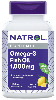 Купить Natrol омега-3 рыбий жир 1000 мг со вкусом лимон 90 шт. капсулы массой 1708 мг цена