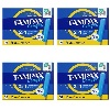 Купить Набор из 4х Tampax тампоны compak regular с аппликатором 16 шт со скидкой цена