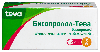 Купить Бисопролол-тева 5 мг 50 шт. таблетки, покрытые пленочной оболочкой цена