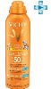 Купить Vichy capital ideal soleil спрей-вуаль детский для лица тела анти-песок spf50+ 200 мл цена