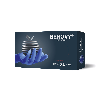 Купить Перчатки смотровые benovy нитриловые нестерильные неопудренные текстурированные на пальцах хлорированные xl 50 пар/черный цена