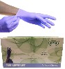 Купить Перчатки смотровые sfm нитриловые нестерильные xl 100 пар/фиолетово-голубой неопудренные текстурированные хлоринация однократ цена