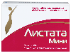 Купить Листата мини 60 мг 20 шт. таблетки, покрытые пленочной оболочкой цена