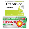 Купить Набор Strepsils с Лимоном (без саxара) №24 + Nurofen Экспресс капсулы 200мг №24 цена