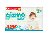 Купить Gizmo подгузники детские размер 4 7-18 42 шт. цена