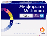 Купить Метформин 500 мг 60 шт. таблетки, покрытые пленочной оболочкой цена