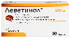 Купить Леветинол 250 мг 30 шт. таблетки, покрытые пленочной оболочкой цена