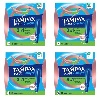 Купить Набор из 4х Tampax тампоны compak pearl super с апплик 16 шт со скидкой цена