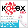 Купить KOTEX DEO УЛЬТРАТОНКИЕ АРОМАТИЗИРОВАННЫЕ ЕЖЕДНЕВНЫЕ ПРОКЛАДКИ N20 цена