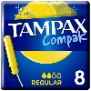 Купить Tampax тампоны compak regular с аппликатором 8 шт. цена