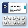 Купить АККУЗИД 0,02+0,025 N30 ТАБЛ П/ПЛЕН/ОБОЛОЧ цена